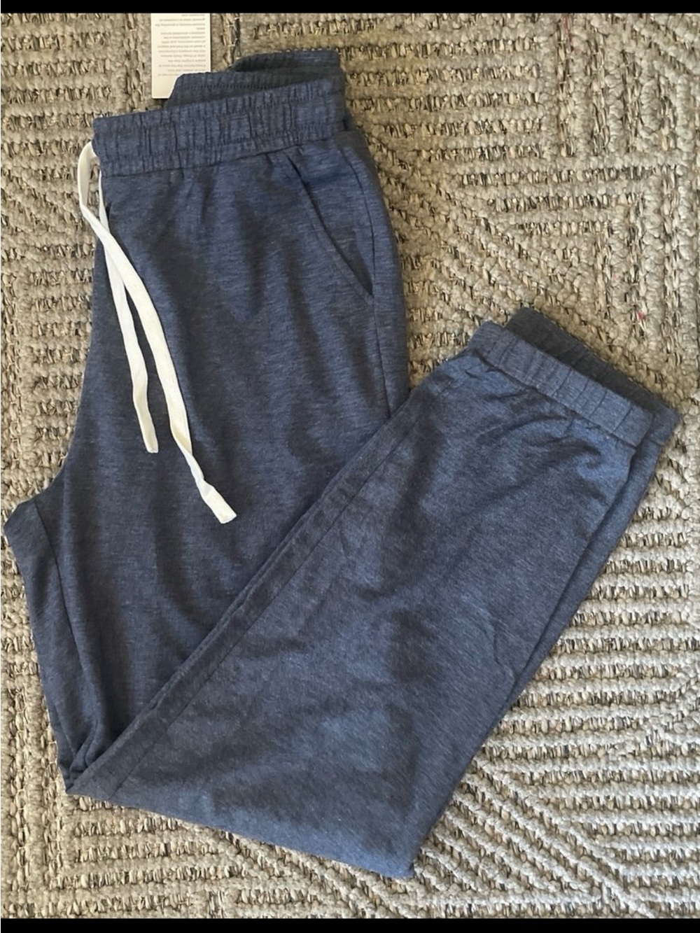 Women's Navy Drawstring Jogger/sweats Pants